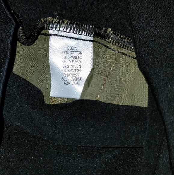 maternity a:glow shorts olive green size 16/18 - Picture 5 of 8